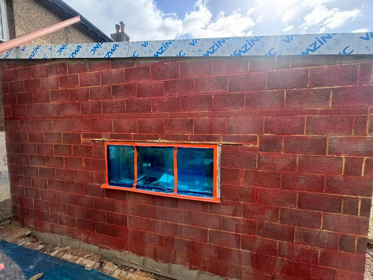 Blockwork work by Mucina External Works