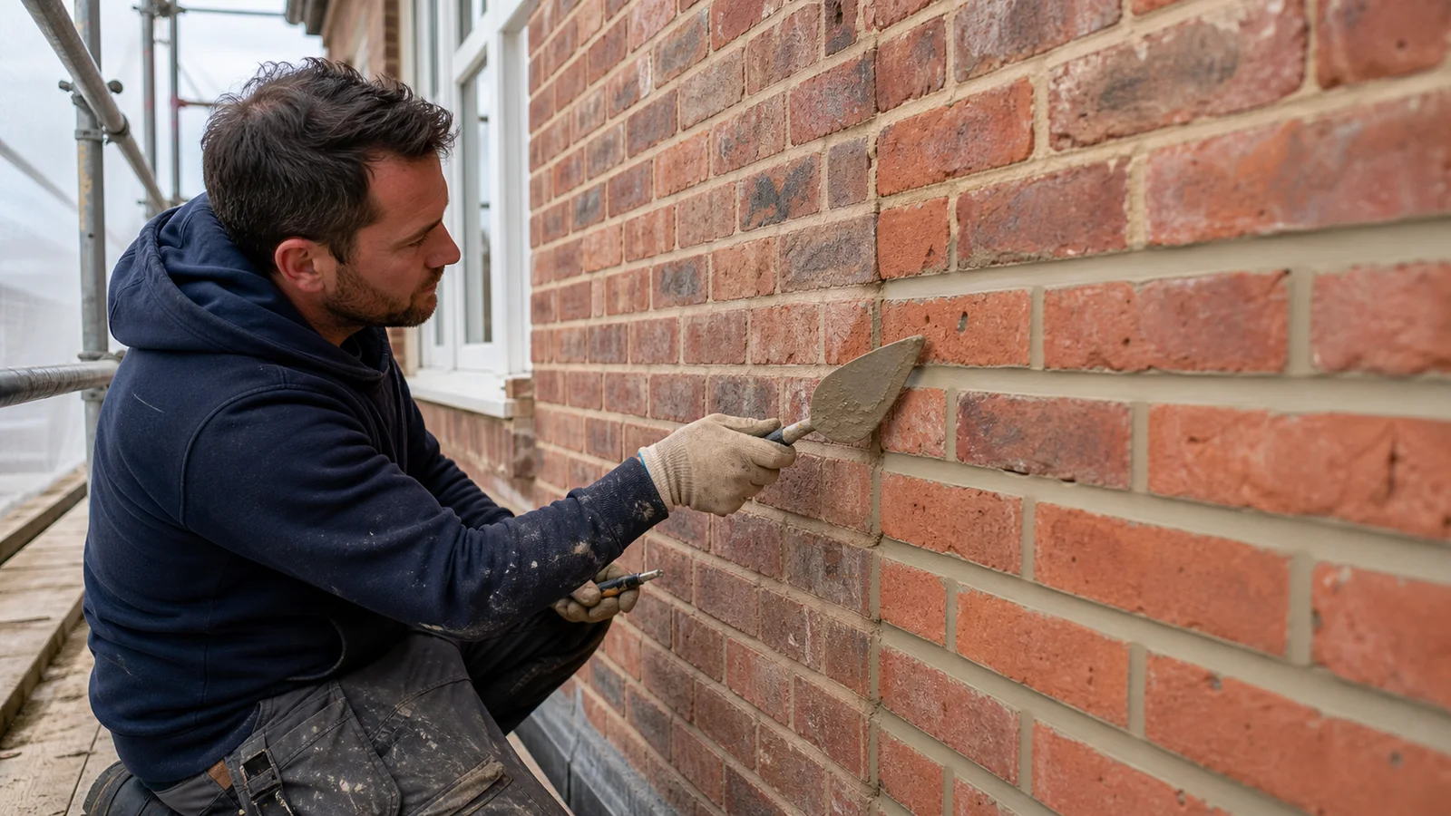 Illustrative pointing & repointing service photography